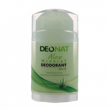Минеральный дезодорант-кристалл с соком алоэ Deonat