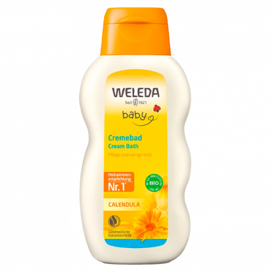 Молочко для купания с календулой Weleda