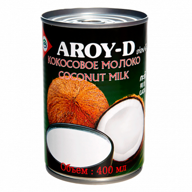 Кокосовое молоко 17-19% Aroy-D