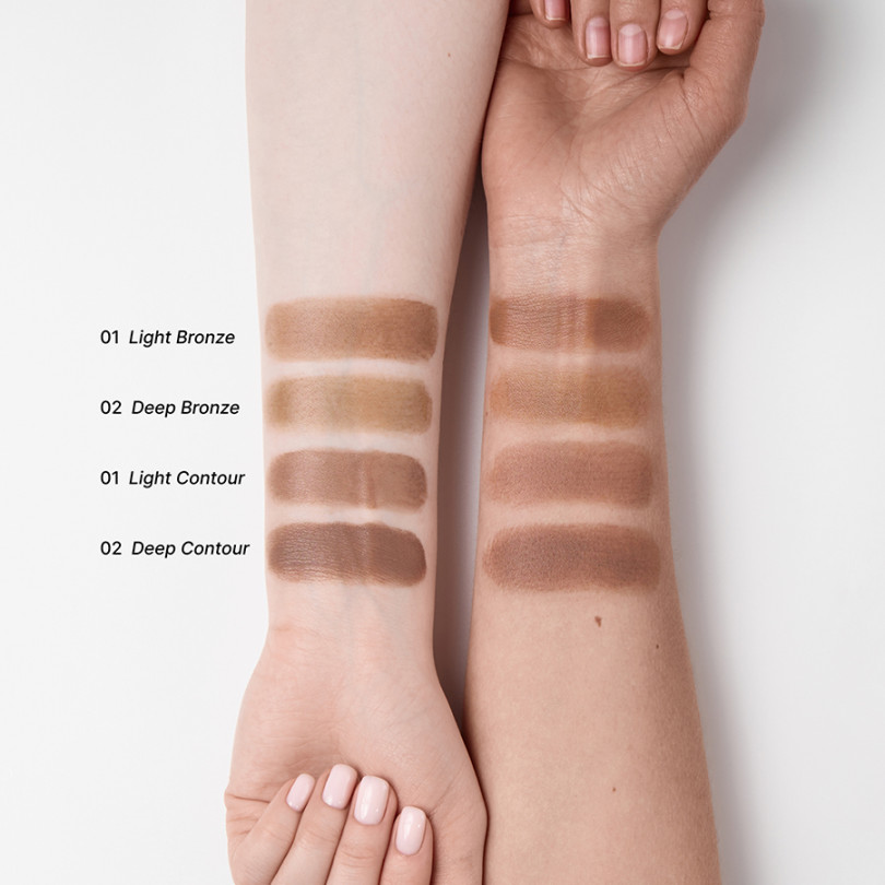 Кремовый бронзер-стик 02 Deep Lifting Bronzer Stick Kristall Minerals