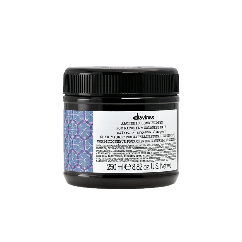 Оттеночный кондиционер Alchemic серебро для натуральных и окрашенных волос Davines