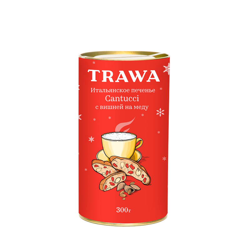 Кантуччи с вишней на меду Trawa